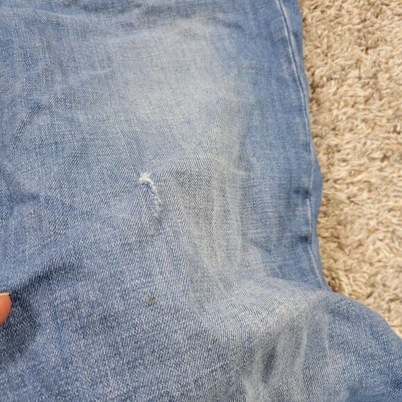 Gap 1969 Jeans Womens 33/16 Always Skinny Medium Wash Distressed Denim - Picture 5 of 11